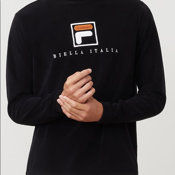 Long Sleeve FILA crew shirt: terrycloth - Picture 4 of 5